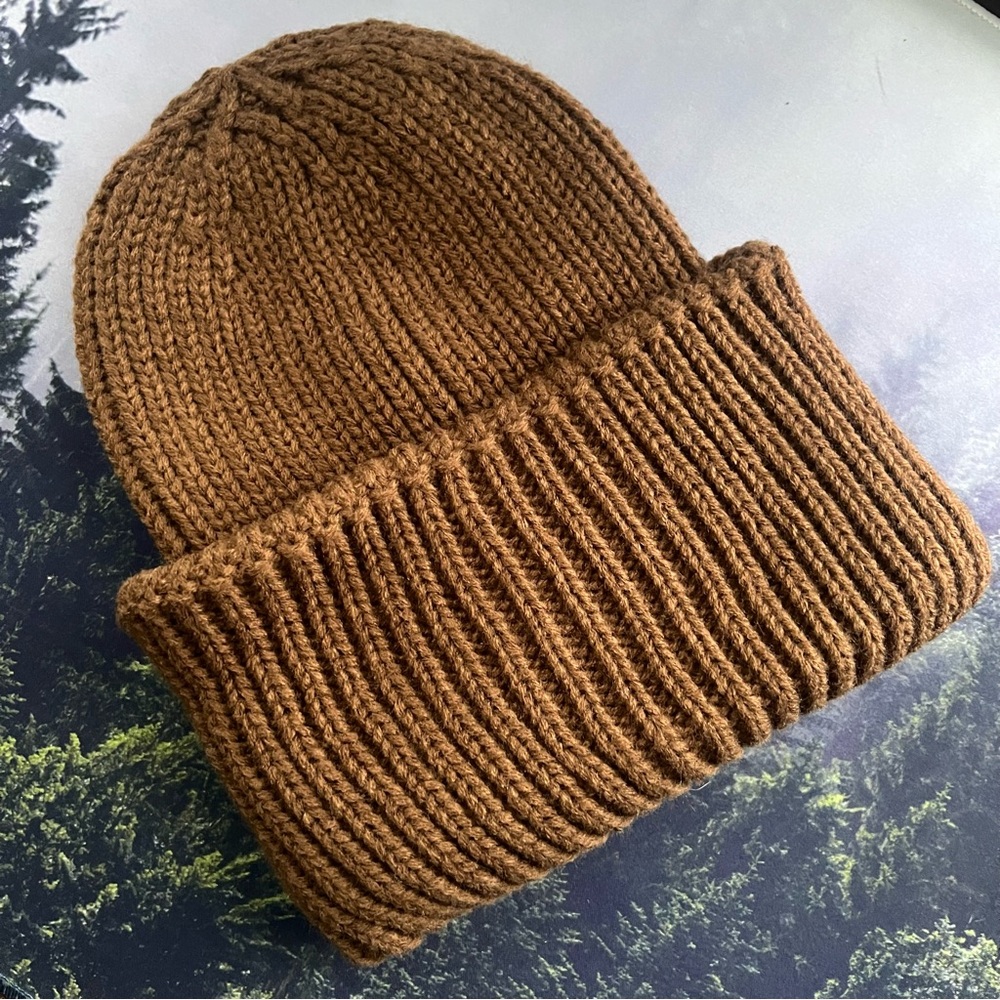 Dressed in Lala Grunge Chic Beanie COCOA